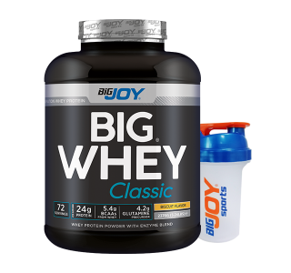 Bigjoy Sports BIGWHEY Whey Protein Classic Bisküvi 2376g 72 Servis