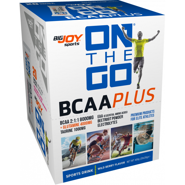 Bigjoy Sports ONTHEGO BCAA PLUS  Orman Meyveli 20 x 20g