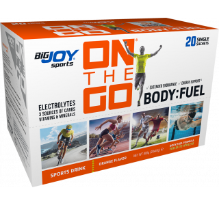 Bigjoy Sports ONTHEGO BODY:FUEL Sports Drink Portakal 20 x 40g