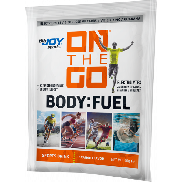 Bigjoy Sports ONTHEGO BODY:FUEL Sports Drink Portakal 40g