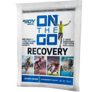 Bigjoy Sports ONTHEGO RECOVERY Sports Drink Çilek 70g