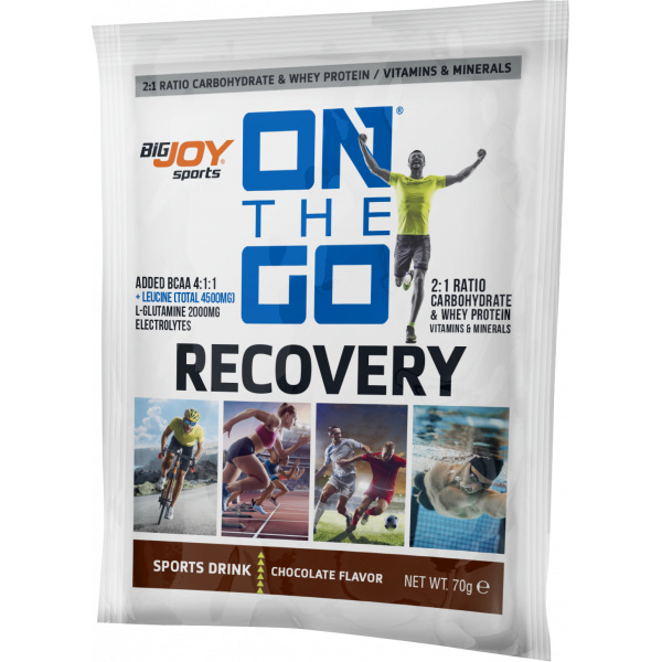 Bigjoy Sports ONTHEGO RECOVERY Sports Drink Çikolata 70g