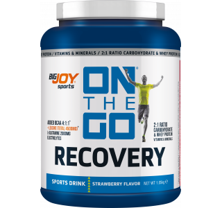 Bigjoy Sports ONTHEGO RECOVERY Sports Drink Çilek 1.05kg