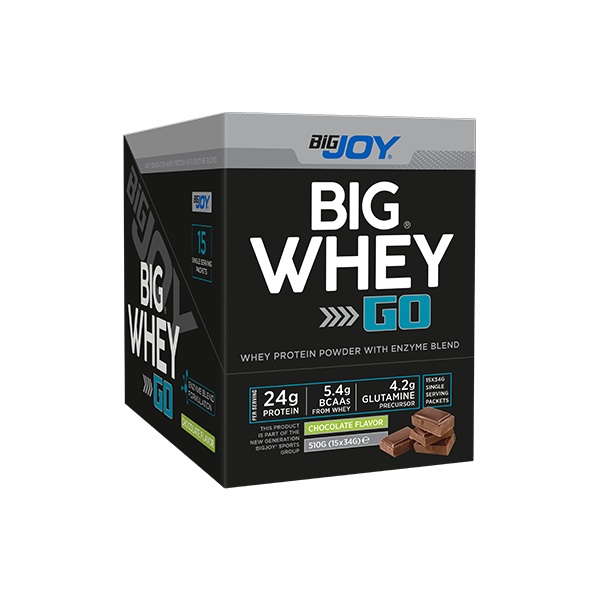 Bigjoy Sports BIGWHEYGO Whey Protein Çikolata 15 Servis