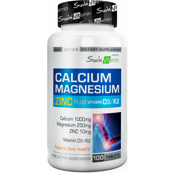 Suda Vitamin Calcium Magnesium Zinc Plus  100 Tablet