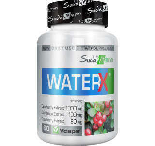 Suda Vitamin Waterx  60 Bitkisel Kapsül