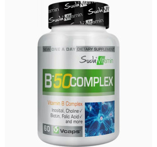 Suda Vitamin B-50 Complex  60 Kapsül