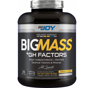 Bigjoy Sports BIGMASS Gainer GH FACTORS Muz 3000g 