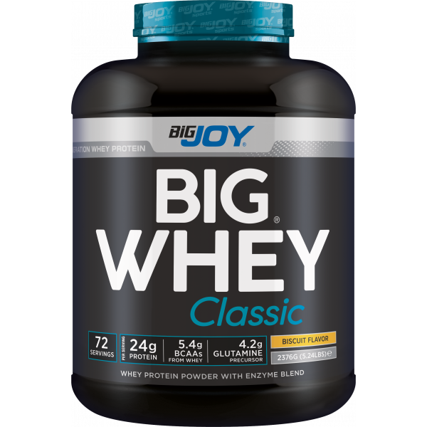 Bigjoy Sports BIGWHEY Whey Protein Classic Bisküvi 2376g 72 Servis