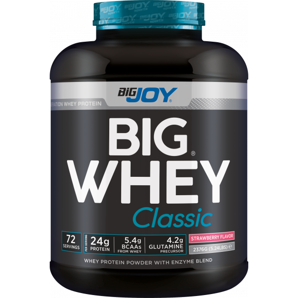 Bigjoy Sports BIGWHEY Whey Protein Classic Çilek 2376g 72 Servis