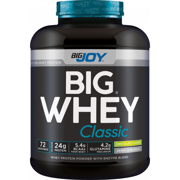 Bigjoy Sports BIGWHEY Whey Protein Classic Çikolata 2520g 72 Servis