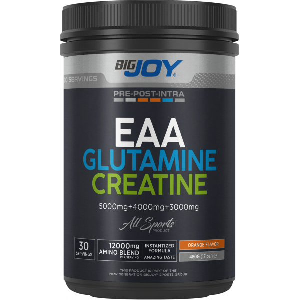 Bigjoy Sports EAA+Glutamine+Creatine Portakal 480g