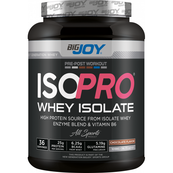 Bigjoy Sports Isopro Whey Isolate Çikolata 1098g 36 Servis