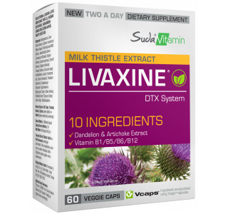 Suda Vitamin Livaxine  60 Bitkisel Kapsül