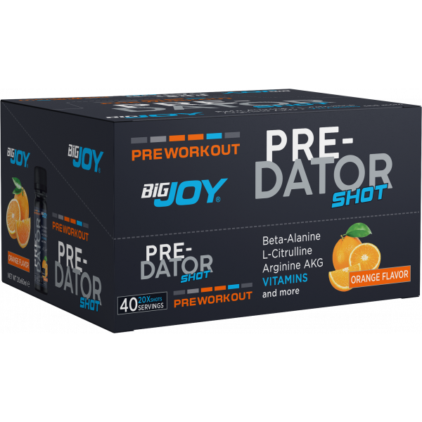 Bigjoy Sports Predator Shot Portakal 20 x 60ml	