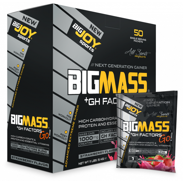 Bigjoy Sports BIGMASSGO GH Factors Çilek 50 Servis