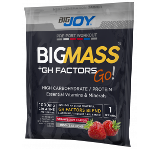 Bigjoy Sports BIGMASSGO GH FACTORS  Çilek 100g