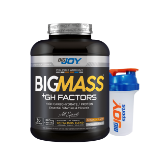 Bigjoy Sports BIGMASS Gainer GH FACTORS Çikolata 3000g 