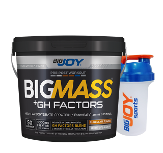 Bigjoy Sports BIGMASS Gainer GH FACTORS Çikolata 5000g 