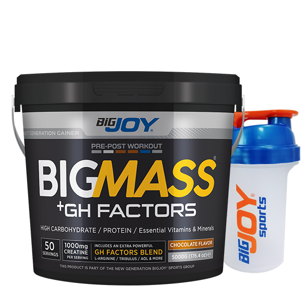 Bigjoy Sports BIGMASS Gainer GH FACTORS Çikolata 5000g 