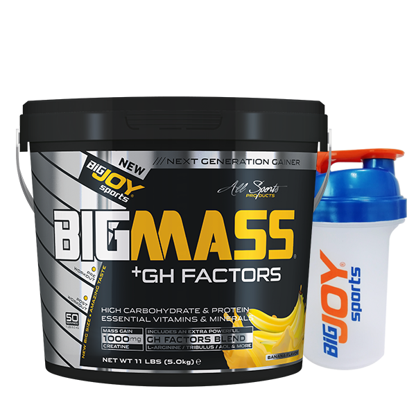 Bigjoy Sports BIGMASS Gainer GH FACTORS Muz 5000g 