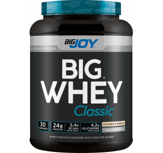 Bigjoy Sports BIGWHEY Whey Protein Classic Hindistan Cevizi & Vanilya 915g 30 Servis