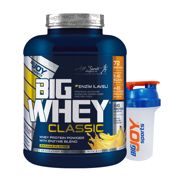 Bigjoy Sports BIGWHEY Whey Protein Classic Muz 2376g 72 Servis