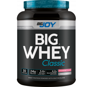 Bigjoy Sports BIGWHEY Whey Protein Classic Çilek 990g 30 Servis