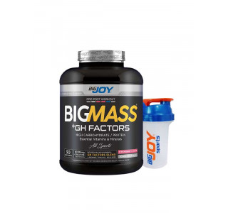 Bigjoy Sports BIGMASS Gainer GH FACTORS Çilek 3000g 