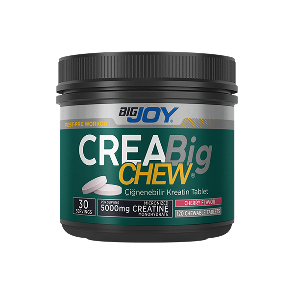 Bigjoy Sports Creabig Chew Vişne 120 Chewable Tablet