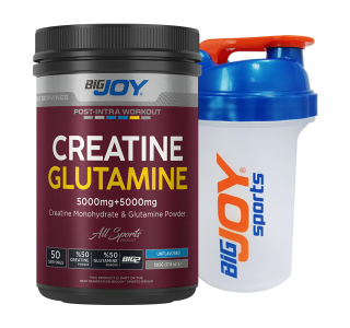 Bigjoy Sports BIG2 Creatine + Glutamine  Aromasız 505g