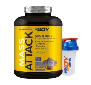 Bigjoy Sports Mass Attack Çikolata 3000g