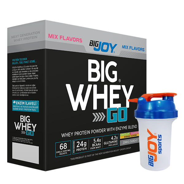 Bigjoy Sports BIGWHEYGO Whey Protein Mix Aroma 68 Servis