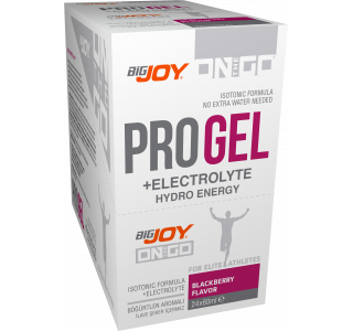 Bigjoy Sports ONTHEGO Progel Böğürtlen 24 x 60ml