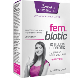 Suda Probiotic Fembiotic  30 Bitkisel Kapsül