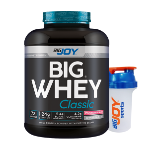 Bigjoy Sports BIGWHEY Whey Protein Classic Çilek 2376g 72 Servis