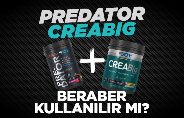 Bigjoy Preworkout ile Kreatin Beraber Kullanılır mı?