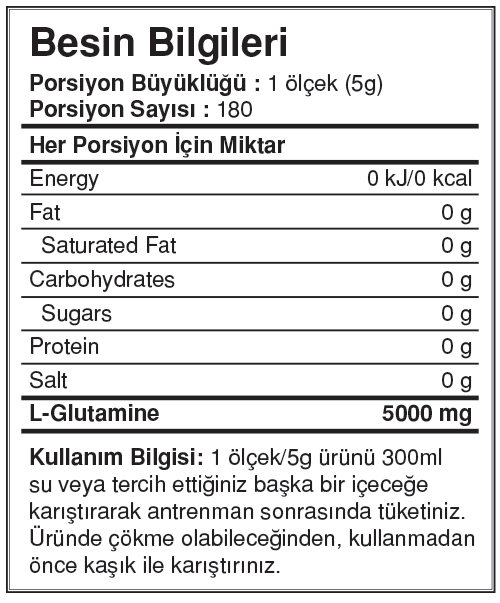 Bigjoy Sports Glutabig Powder Aromasız 900g